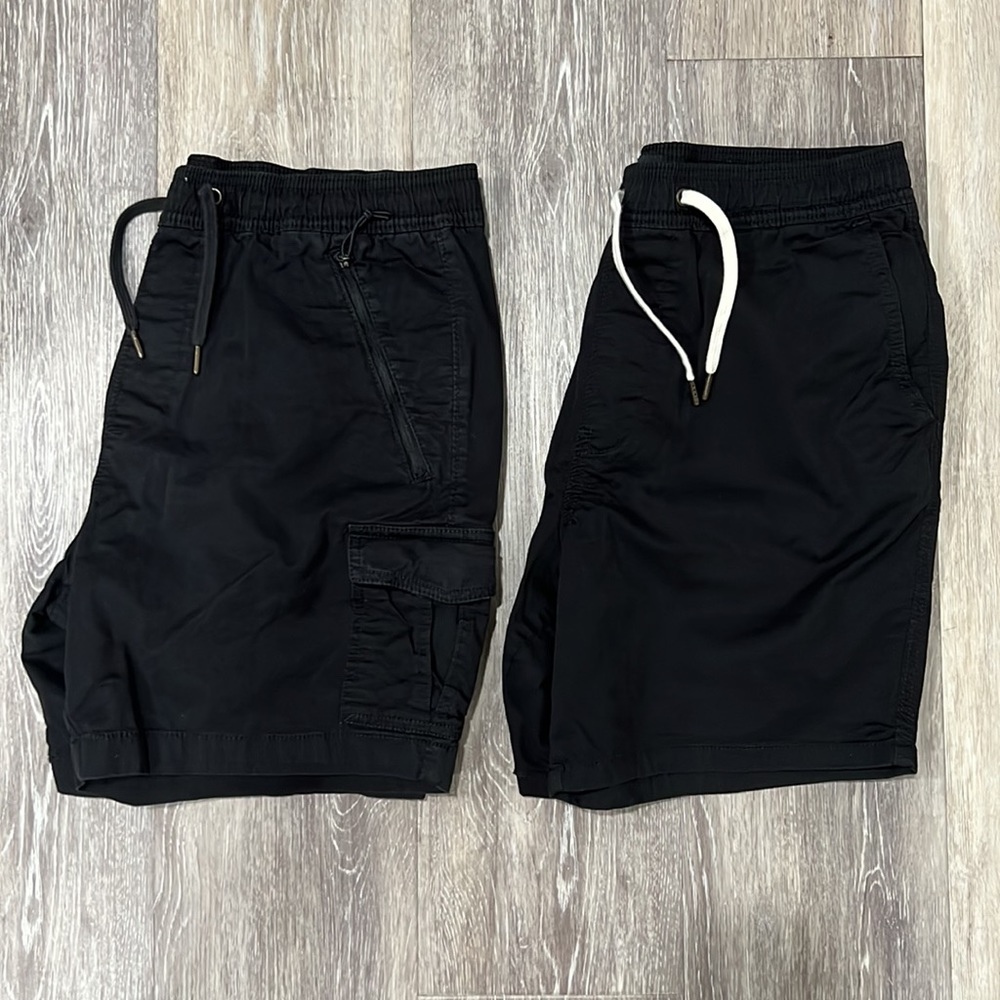 Hollister Mens Jogger Shorts 7inch - Epic Flex - 2 pairs